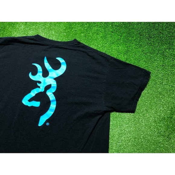 Browning Other - Browning Men's Short Sleeve Graphic Tee Size Large Black Blue